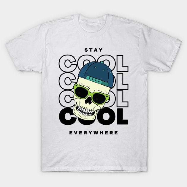 Stay Cool Everywhere T-Shirt by SimSang